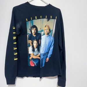 Nirvana long sleeve tee